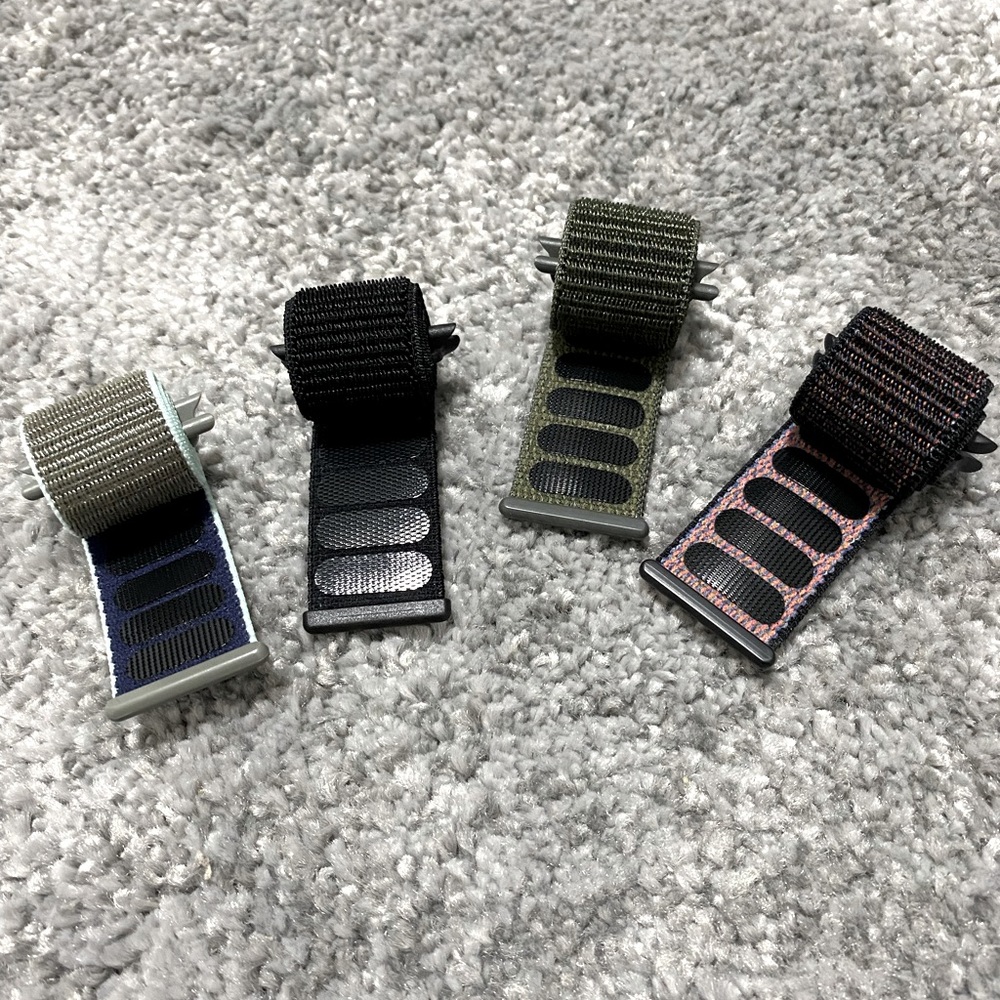 4x apple watch nylon sport band for watch6/5/4/se